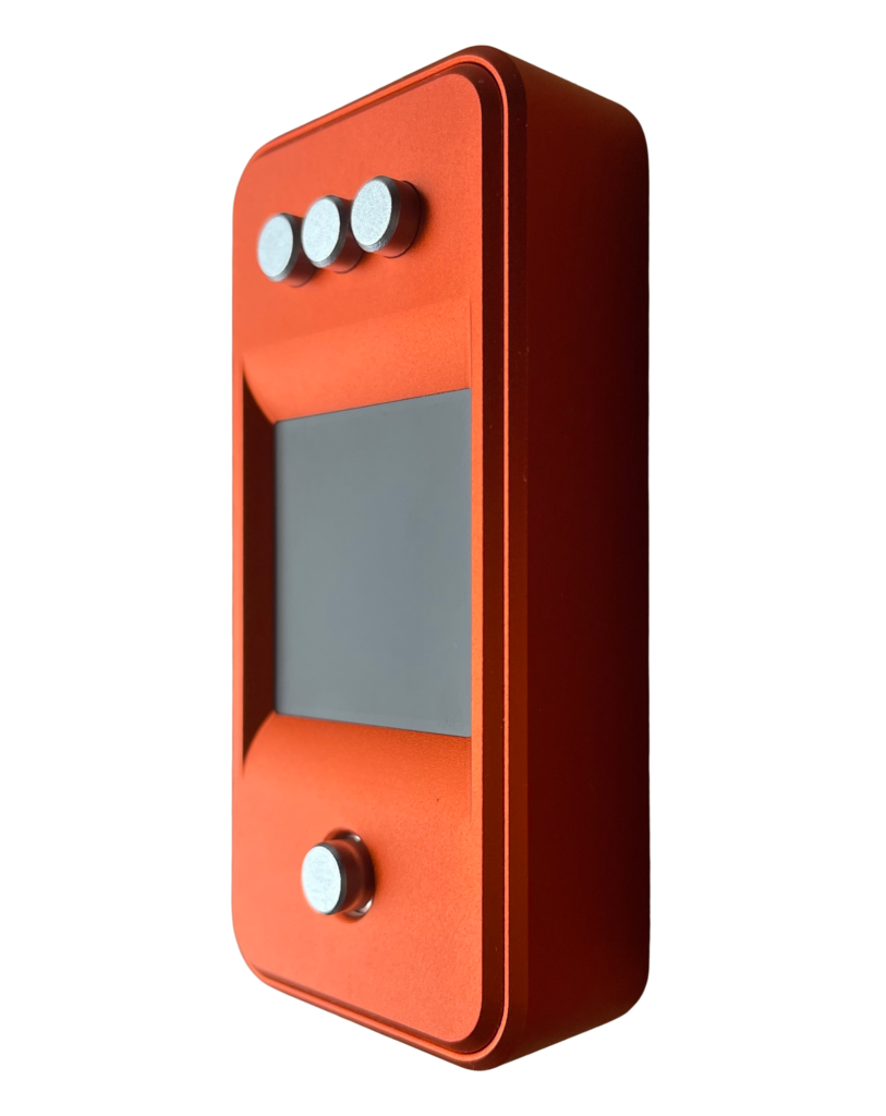 SeedSigner standing transparant